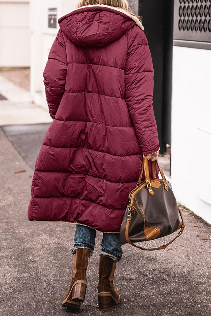 Natalia™ - Long Reversible Fur-Lined Coat