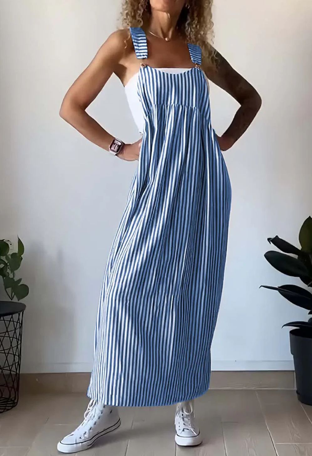 Magda™ - Casual Striped Jumpsuit