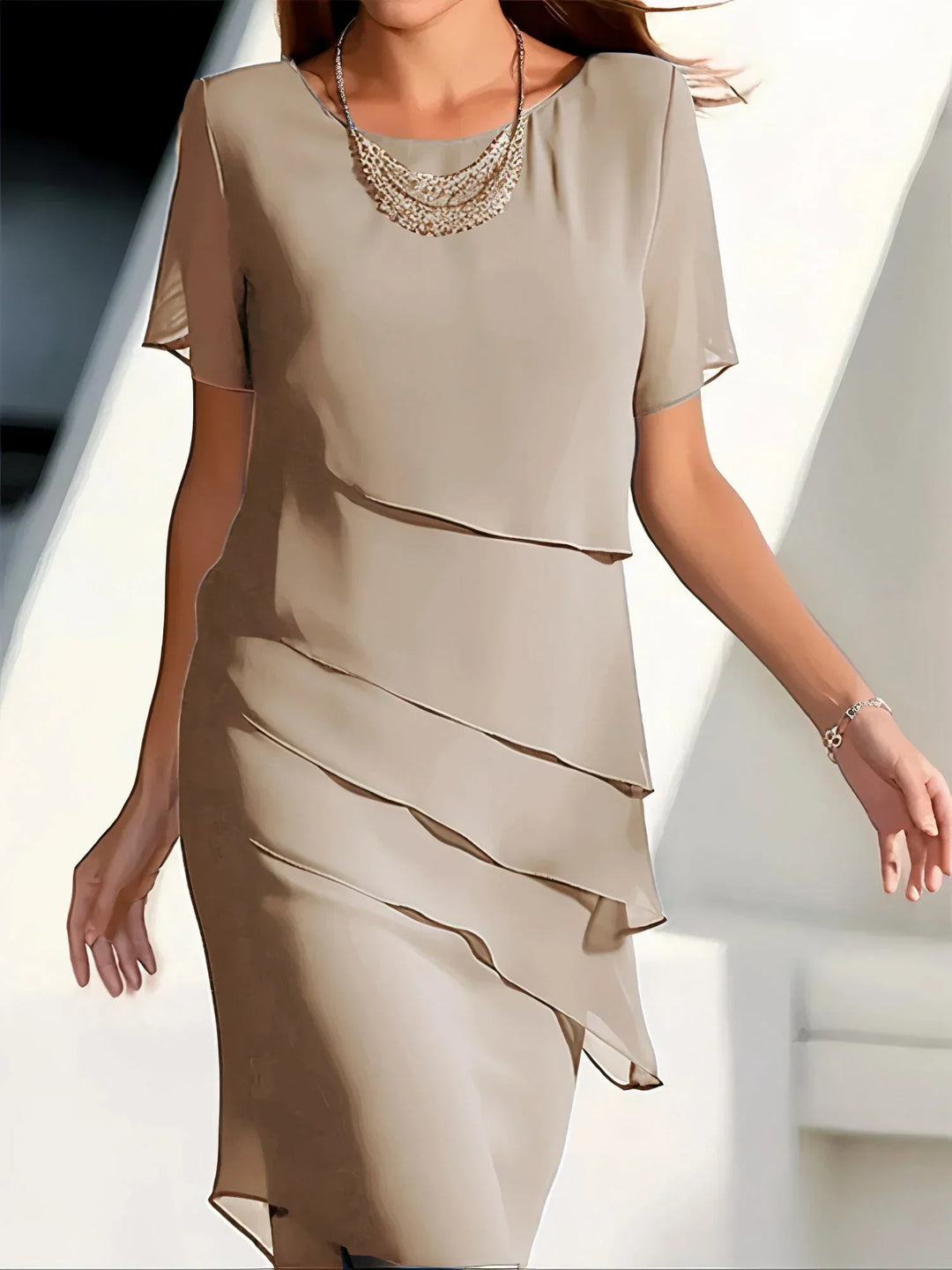 LOUISE™ - ELEGANT LAYERED DRESS