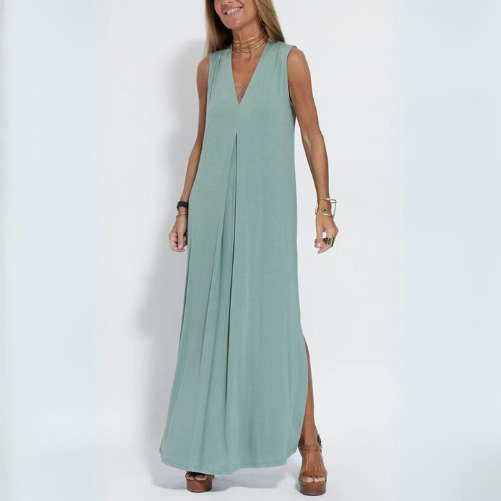 Sole™ - Elegant Summer Dress + Free Shoulder Cover Up