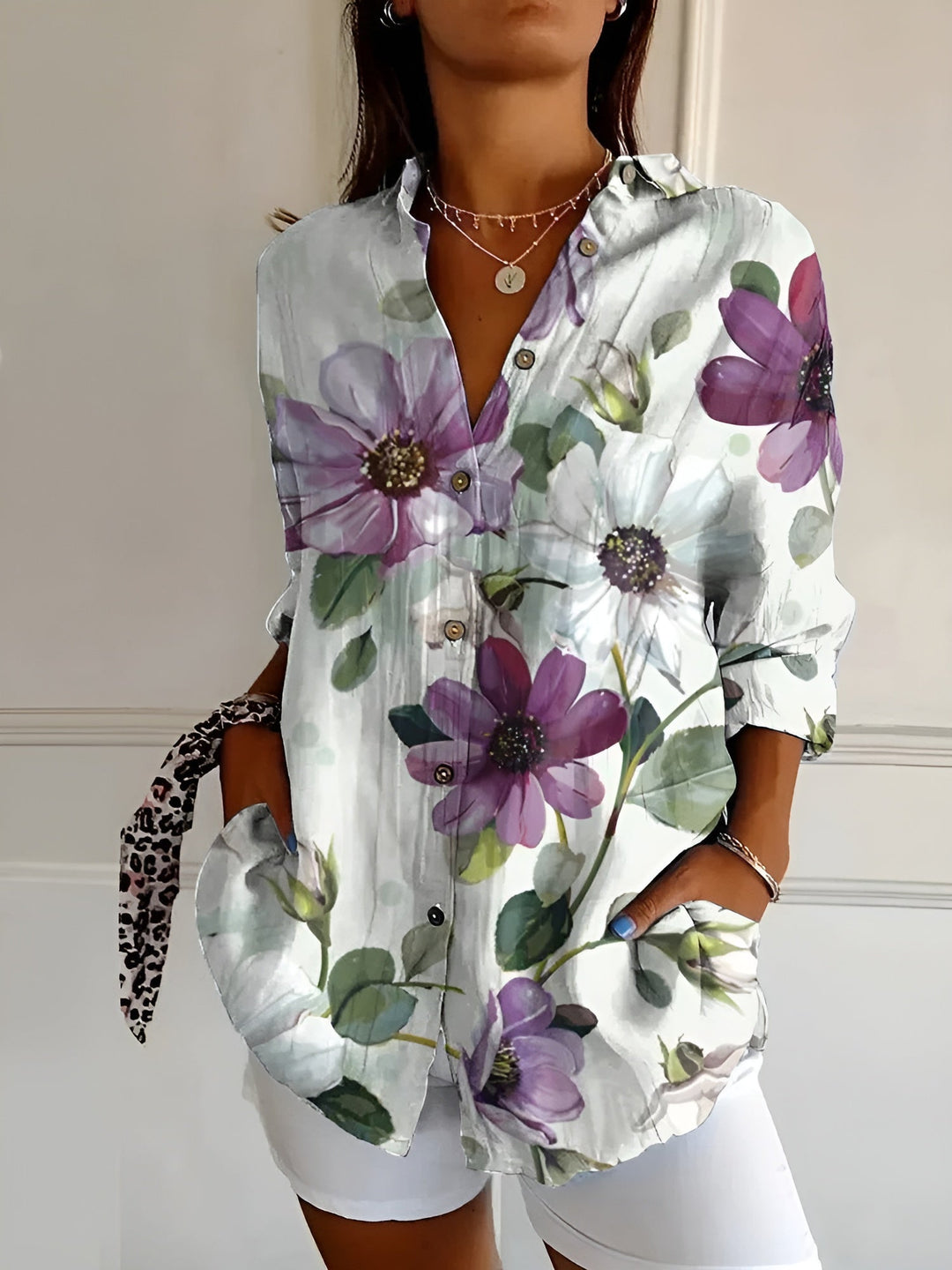 Frieda™ - Women's Printed blouse